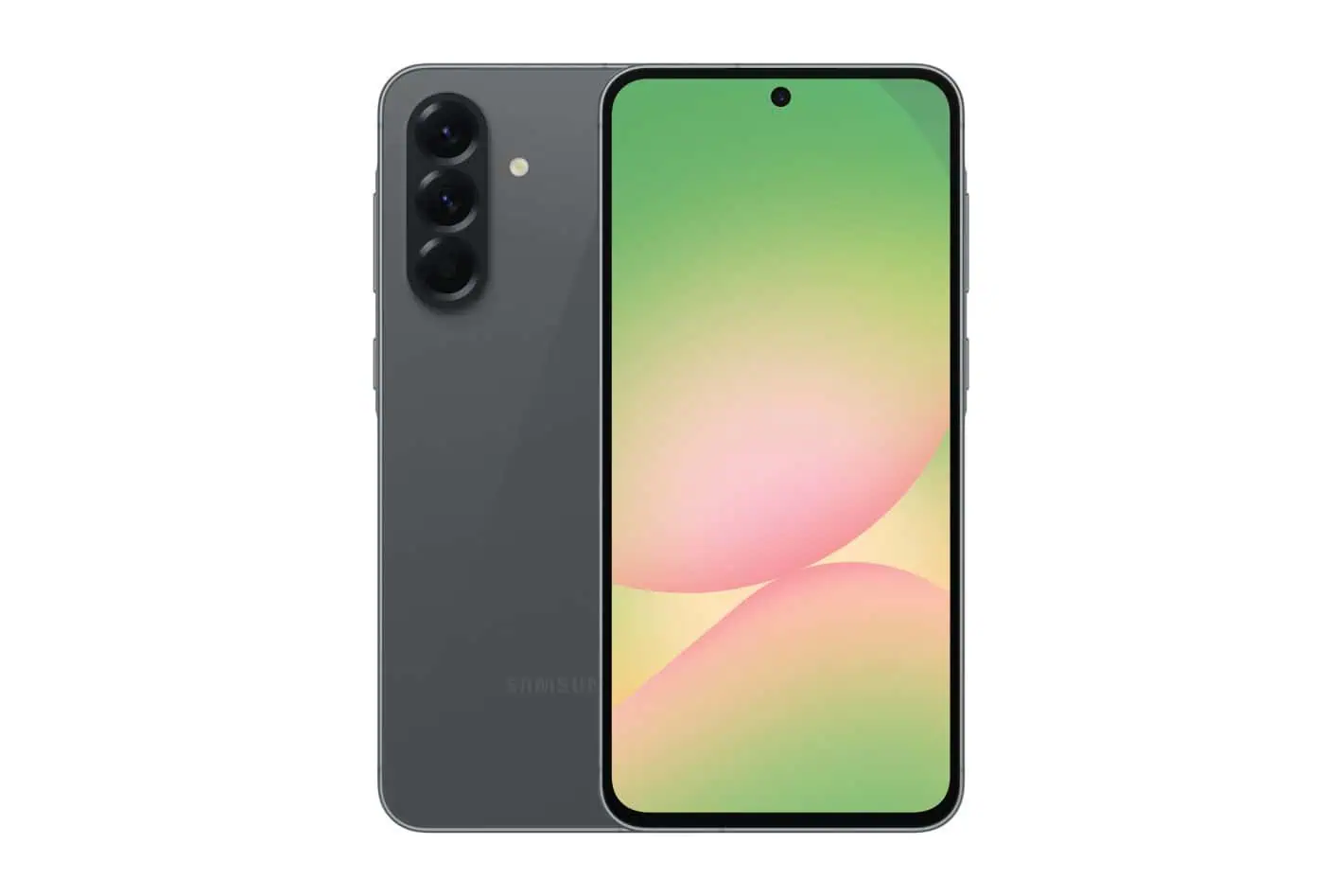 Galaxy A56 oficiālā renderēšanas noplūde 1