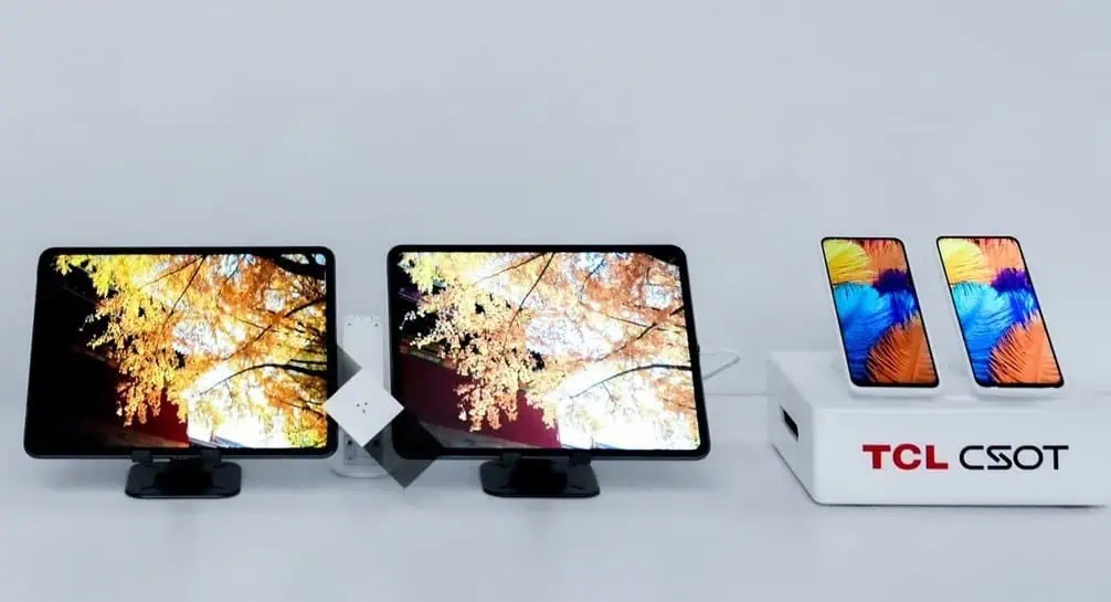 TCL CSOT ekrāna tehnoloģija