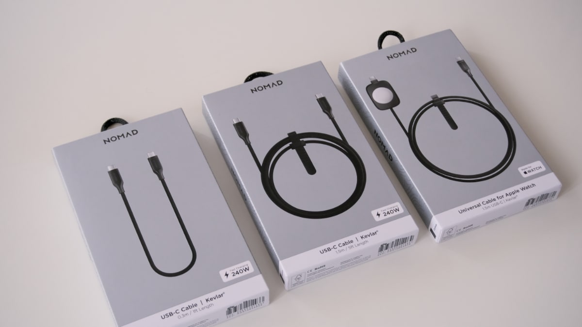 Nomad, labākie kabeļi, lai uzlādētu jūsu ierīces