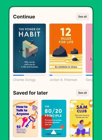 Headway Android App UI dizains (5)
