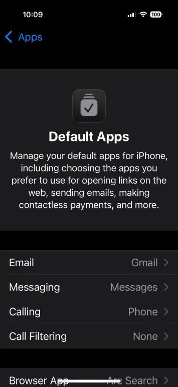 Mainiet iPhone noklusējuma tālruņa lietotni whatsapp