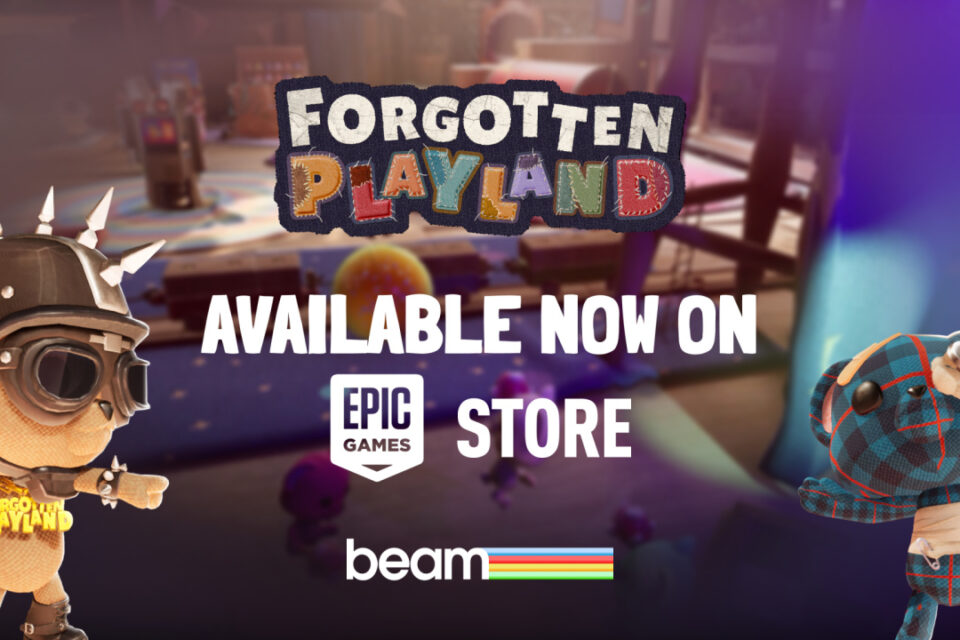 Aizmirstā Playland: Beam vadošā titula izlaišana Epic Games Store: The Ultimate Multiplayer Party spēle