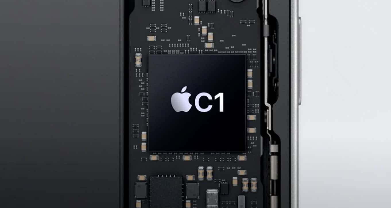 Apple C1 modems Nākamais atkārtojums, kas tika izmantots, lai atbalstītu MMWave 5G