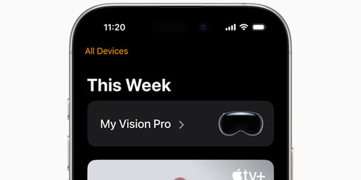 App Apple Vision Pro iOS 18.4
