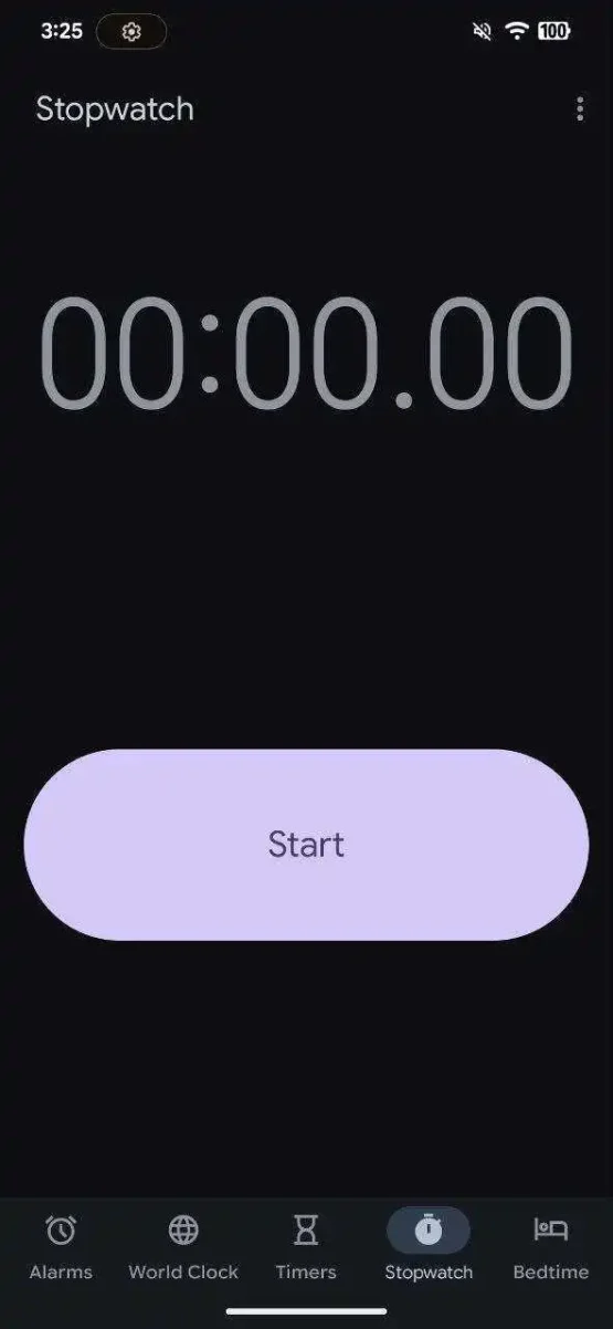 Google pulksteņa izteiksmīgais pārveidošanas hronometrs 1