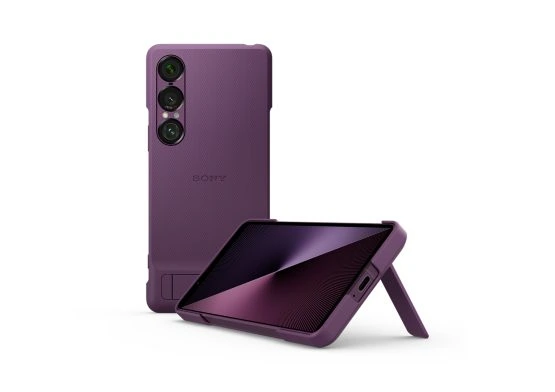 Sony Xperia 1 vii stila vāks ar statīva attēlu 2