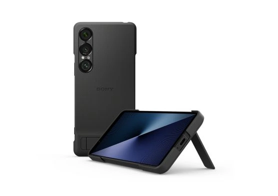 Sony Xperia 1 vii stila vāks ar statīva attēlu 3