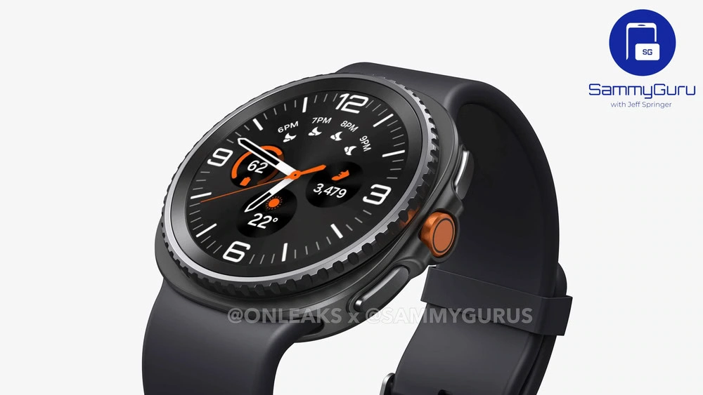 Samsung Galaxy Watch 8 klasiski noplūdušie renders 3
