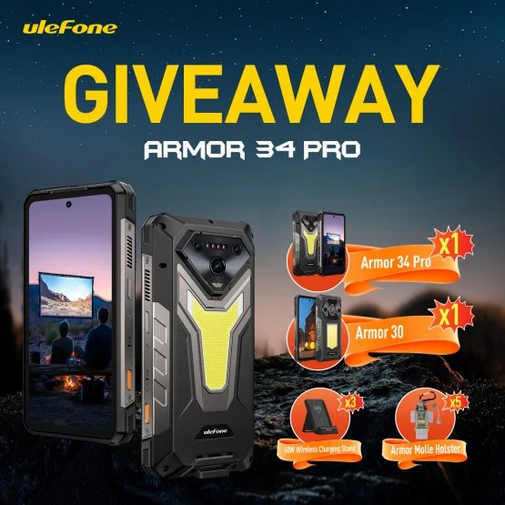 Ulefone Armor 34 Pro Giveaway