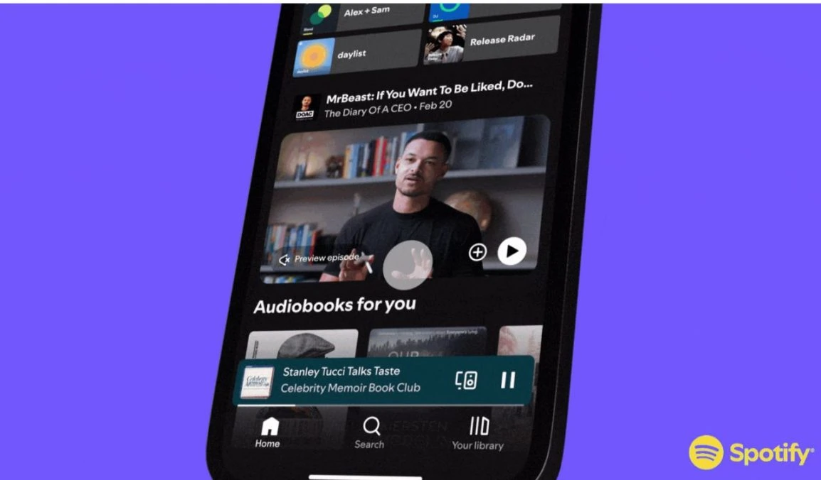 Spotify Podcast ieteikumi