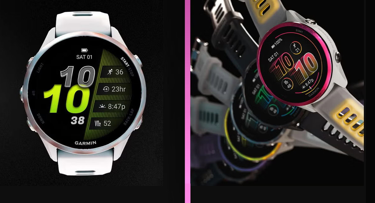 Forerunner 570 un 970 ir Garmin pirmie skriešanas pulksteņi ar iebūvētu zvanu