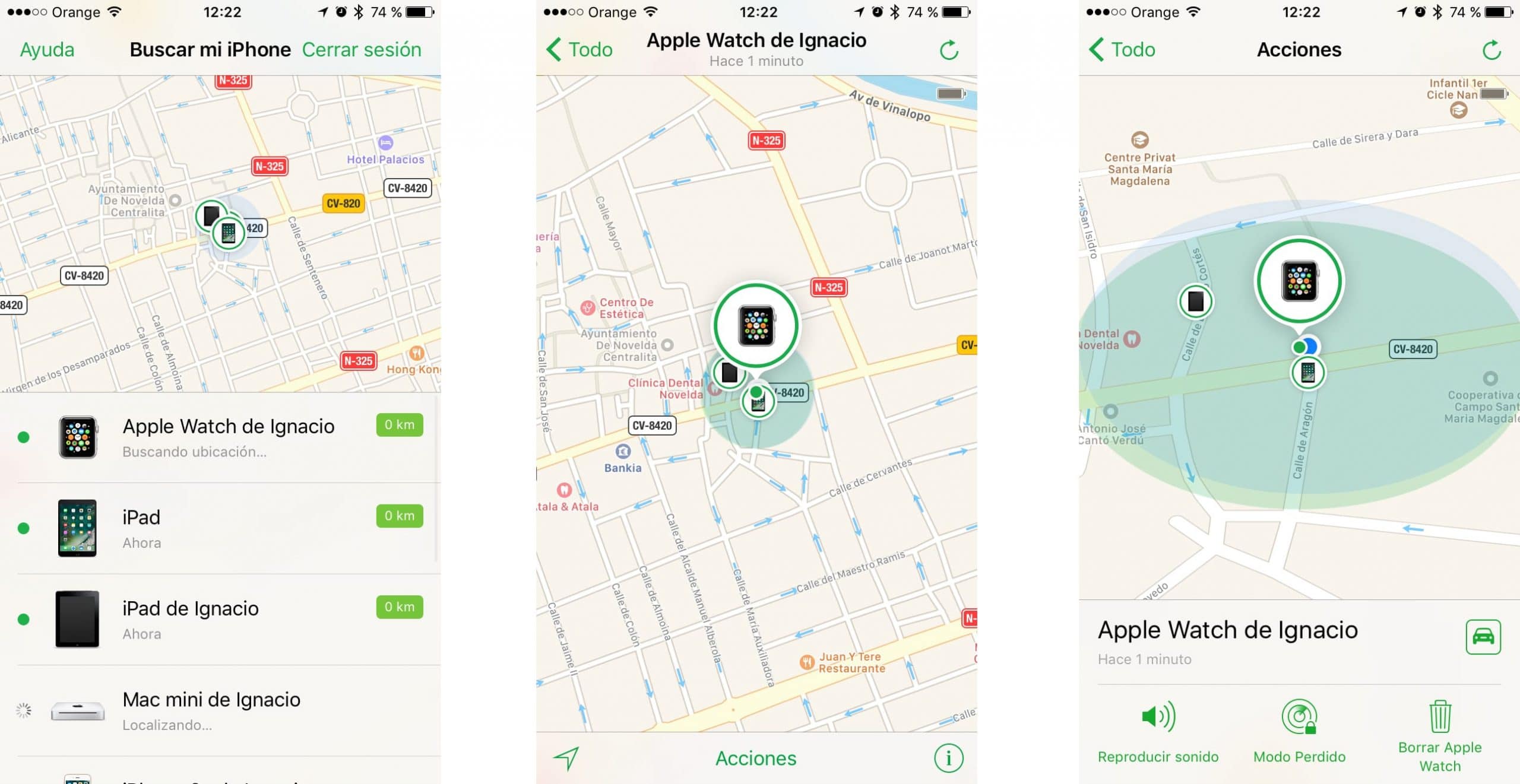 Cómo usar la función de búsqueda en tu Apple Watch