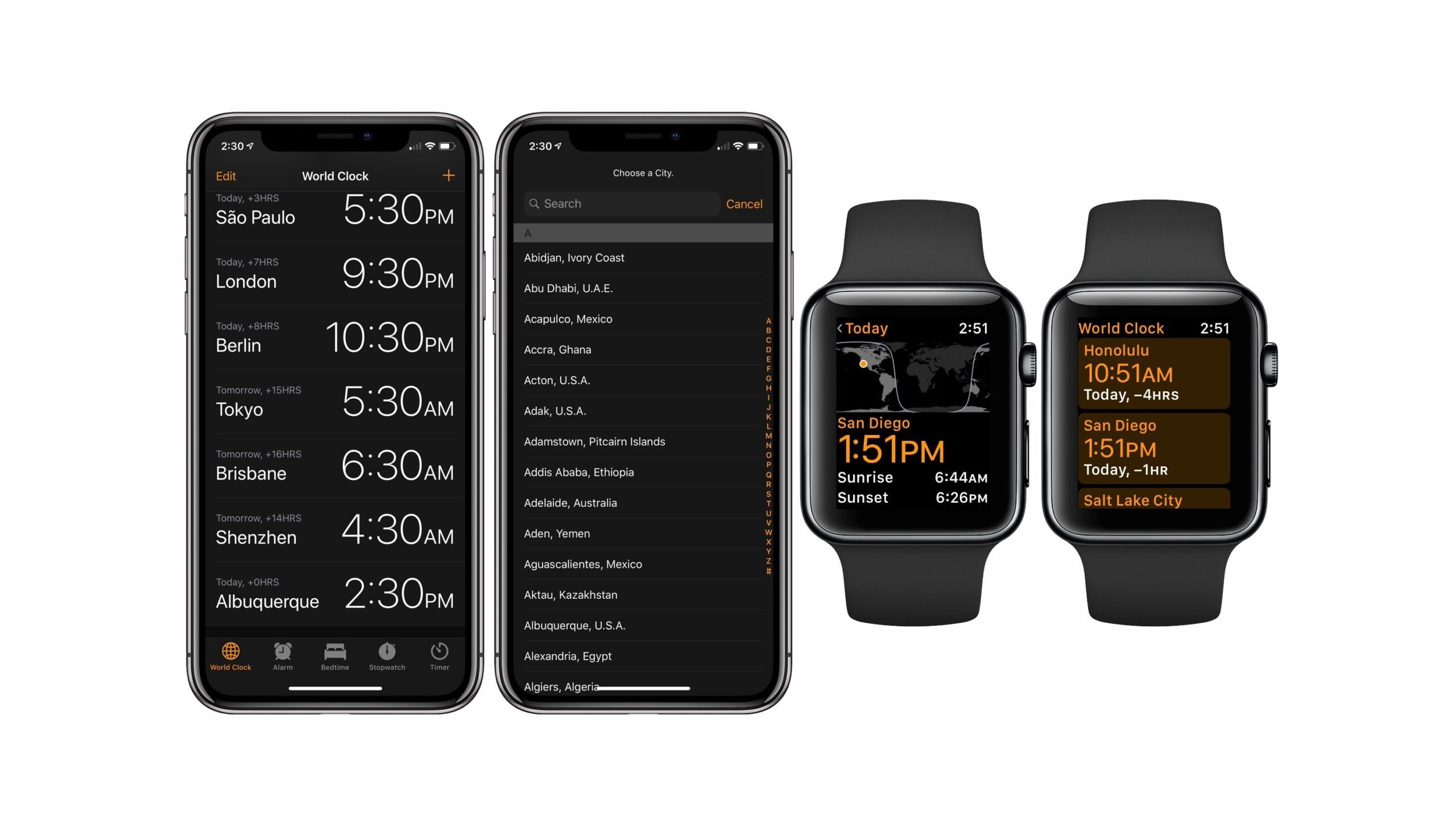 Cómo usar el Reloj Mundial en tu Apple Watch