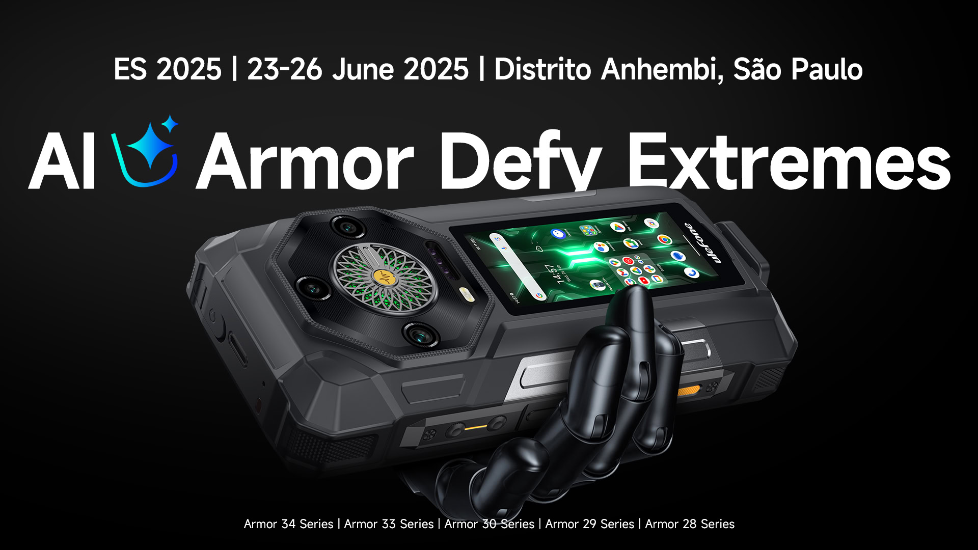 UleFone nogādās savu izturīgo telefona floti uz Latīņamerikas lielāko tehnoloģiju izstādi