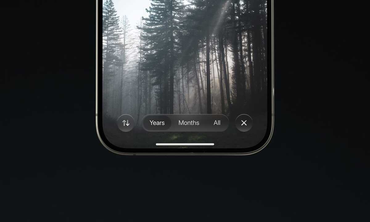 iOS 26: apdullināšanas padara mājienu uz Apple's "Stiklveida" Jauns dizains