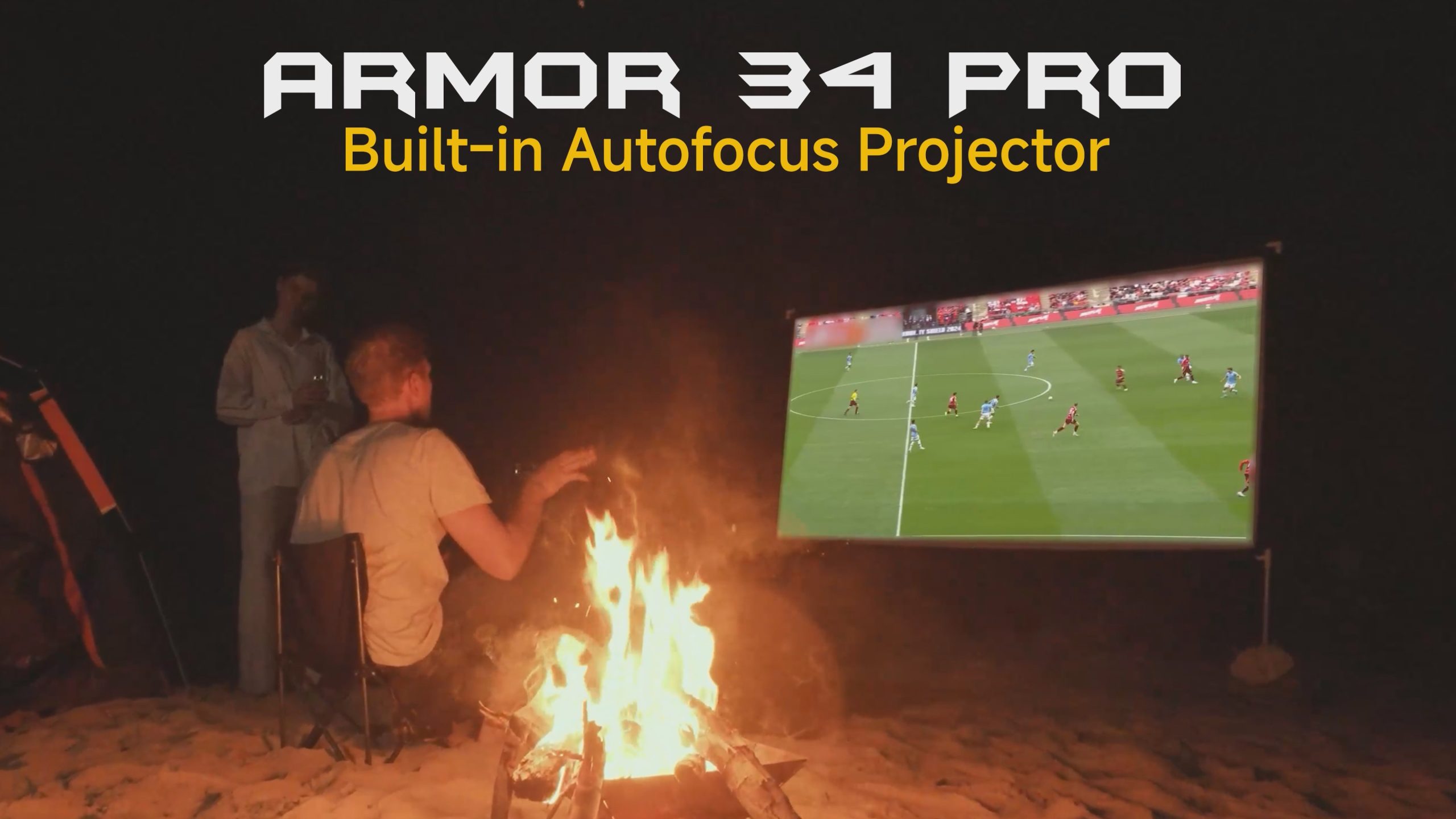 UleFone Armor 34 Pro pārvērš jebkuru sienu 100 collu ekrānā