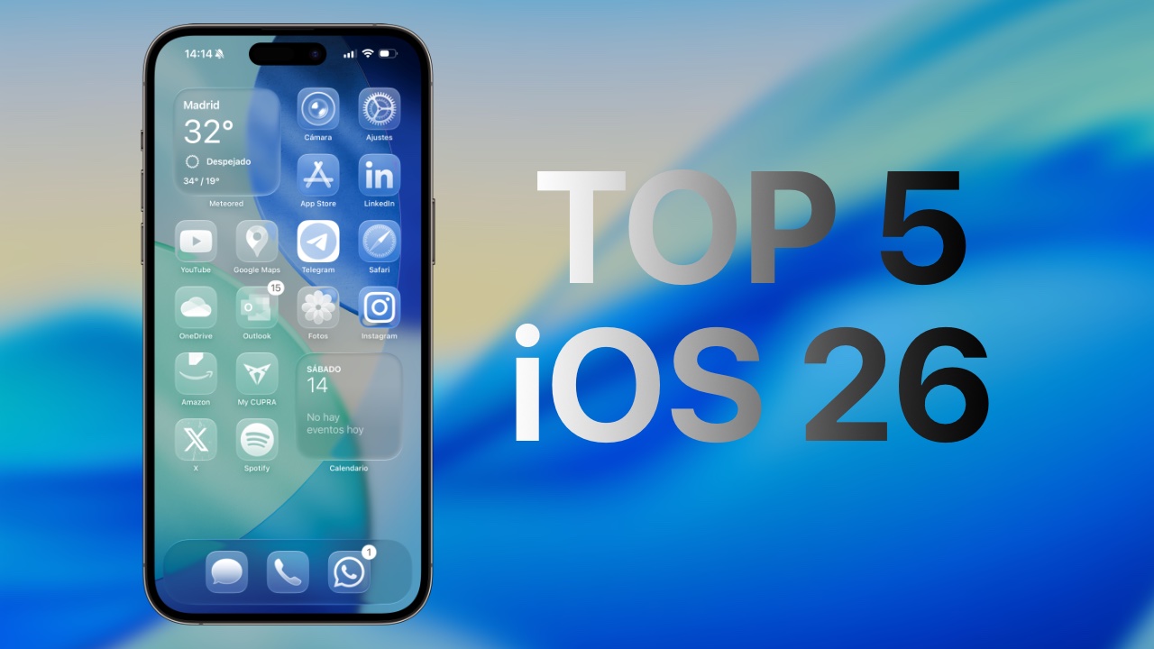 Tie ir 5 galvenie iOS 26 jaunumi