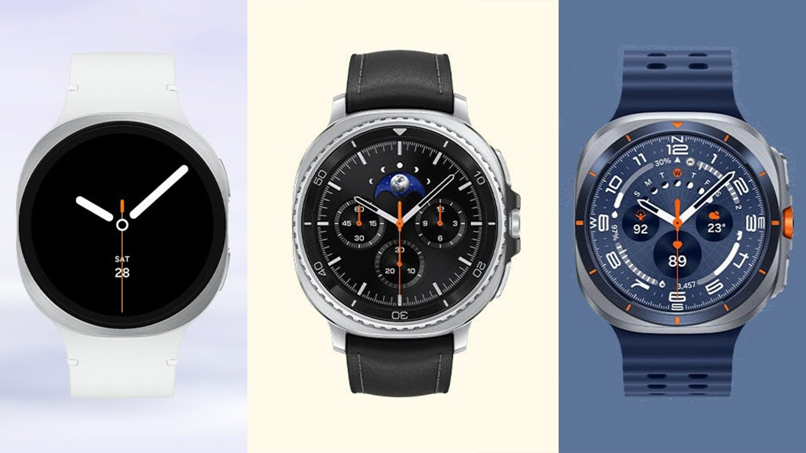 Vairāk Galaxy Watch 8 renders noplūde, jo Samsung nevar turēt noslēpumu