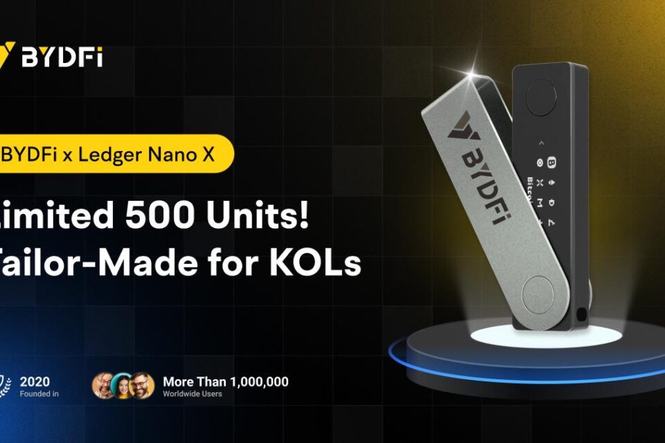 BYDFI un Ledger uzsāk globālo kampaņu ar Limited Bydfi X Ledger Nano X
