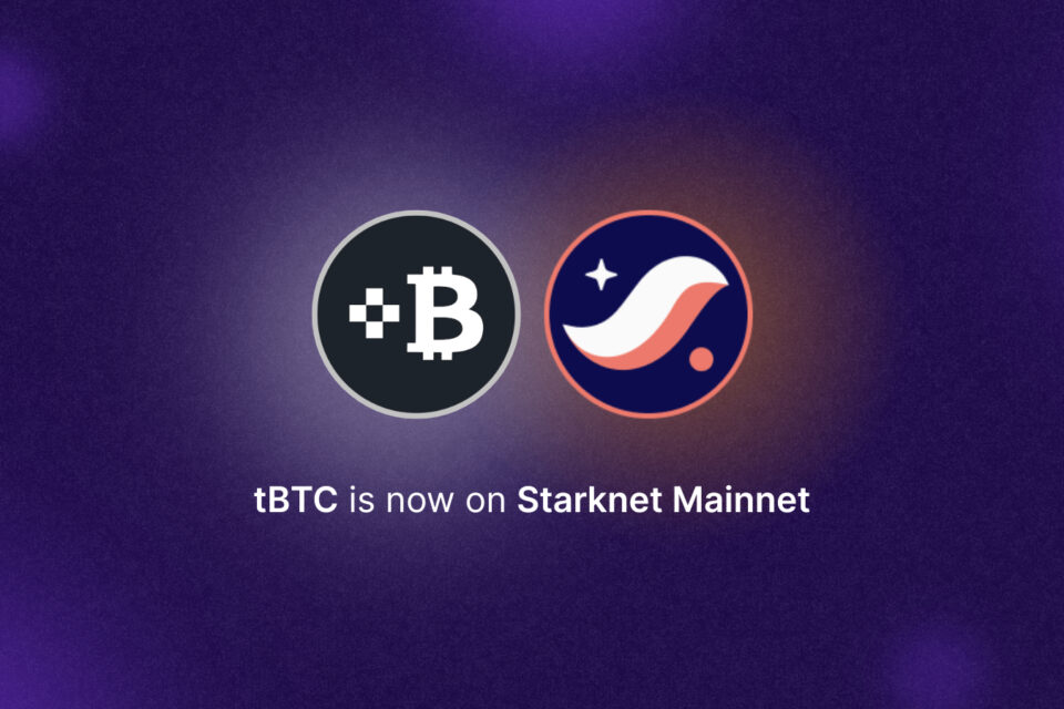 TBTC palaiž vietnē Starknet: Bitcoin lomas paplašināšana vairāku ķēžu defi