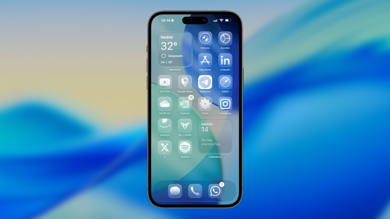 Šķidrā stikla iOS 26