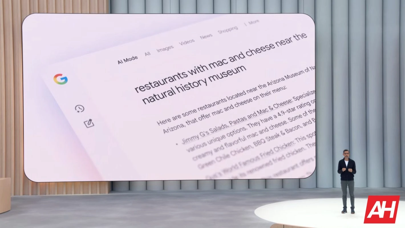 Ah Google meklēšanas AI režīms