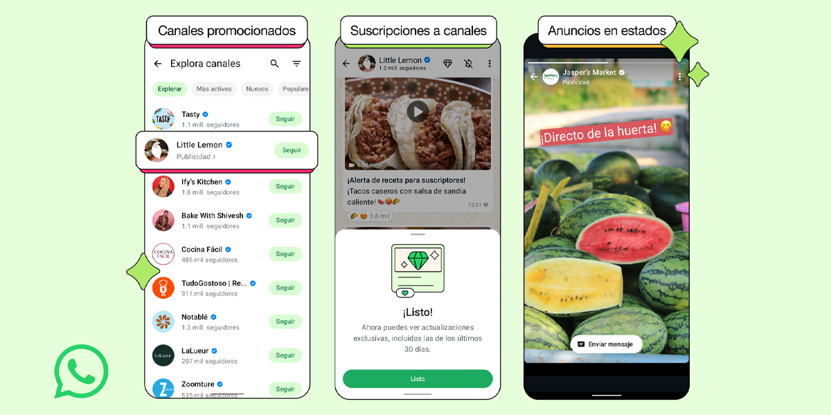 Anuncios llegan a WhatsApp de forma oficial