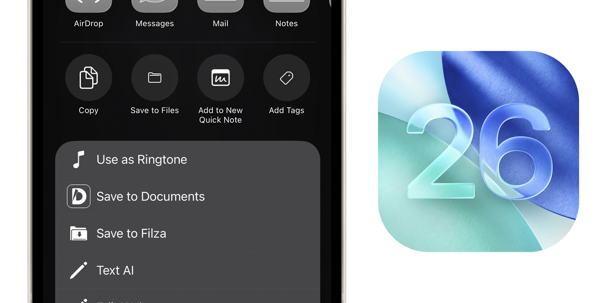 Ringtones sin garageband en iOS 26