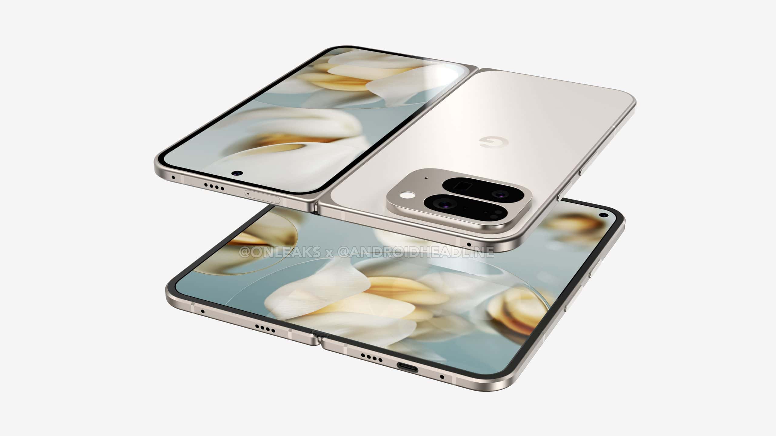 Live Wallpapers Pixel 10 Pro Fold ir viss par abstrakto eleganci