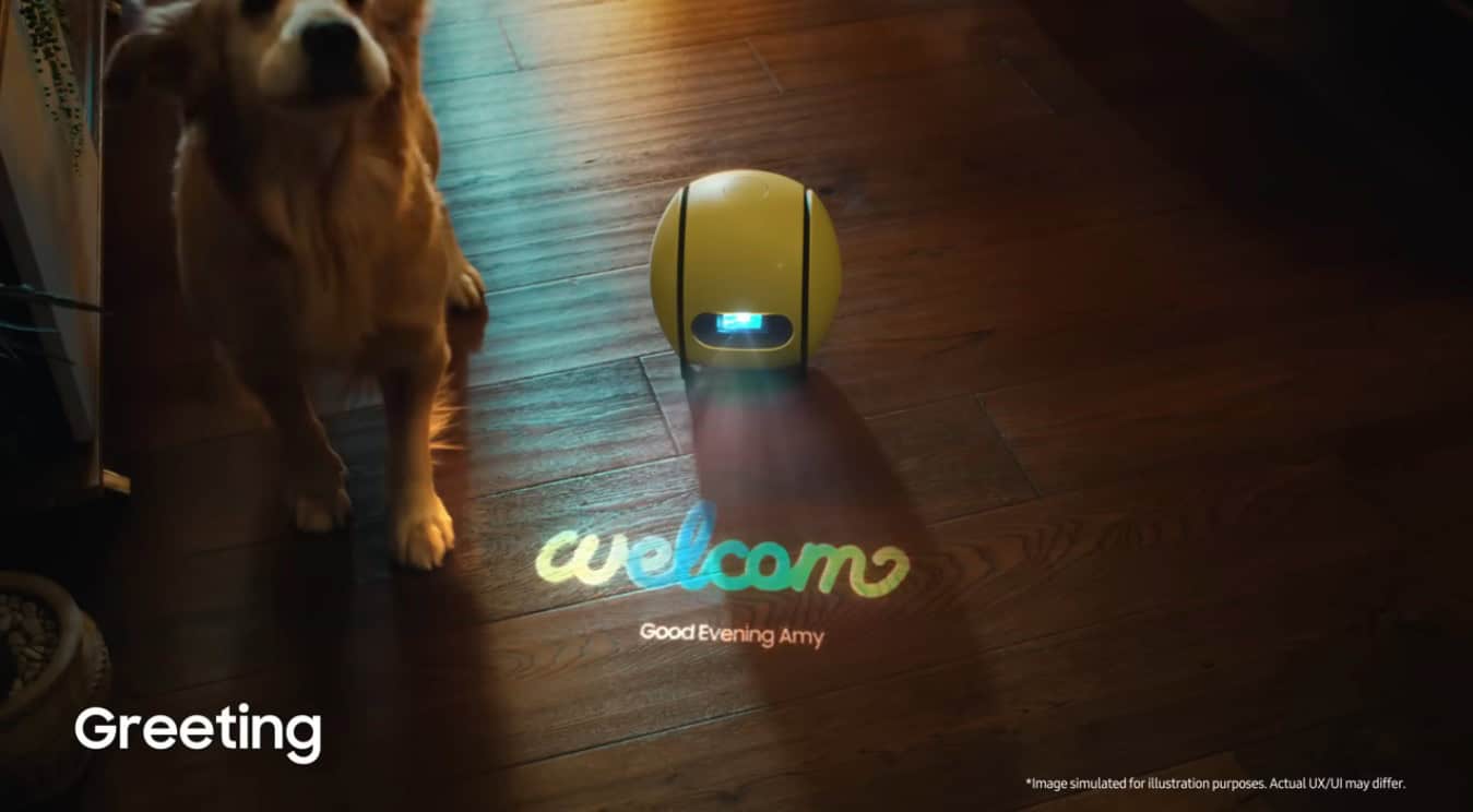 Samsung's Ballie Cute Home Robot hit ar vēl vienu kavēšanos