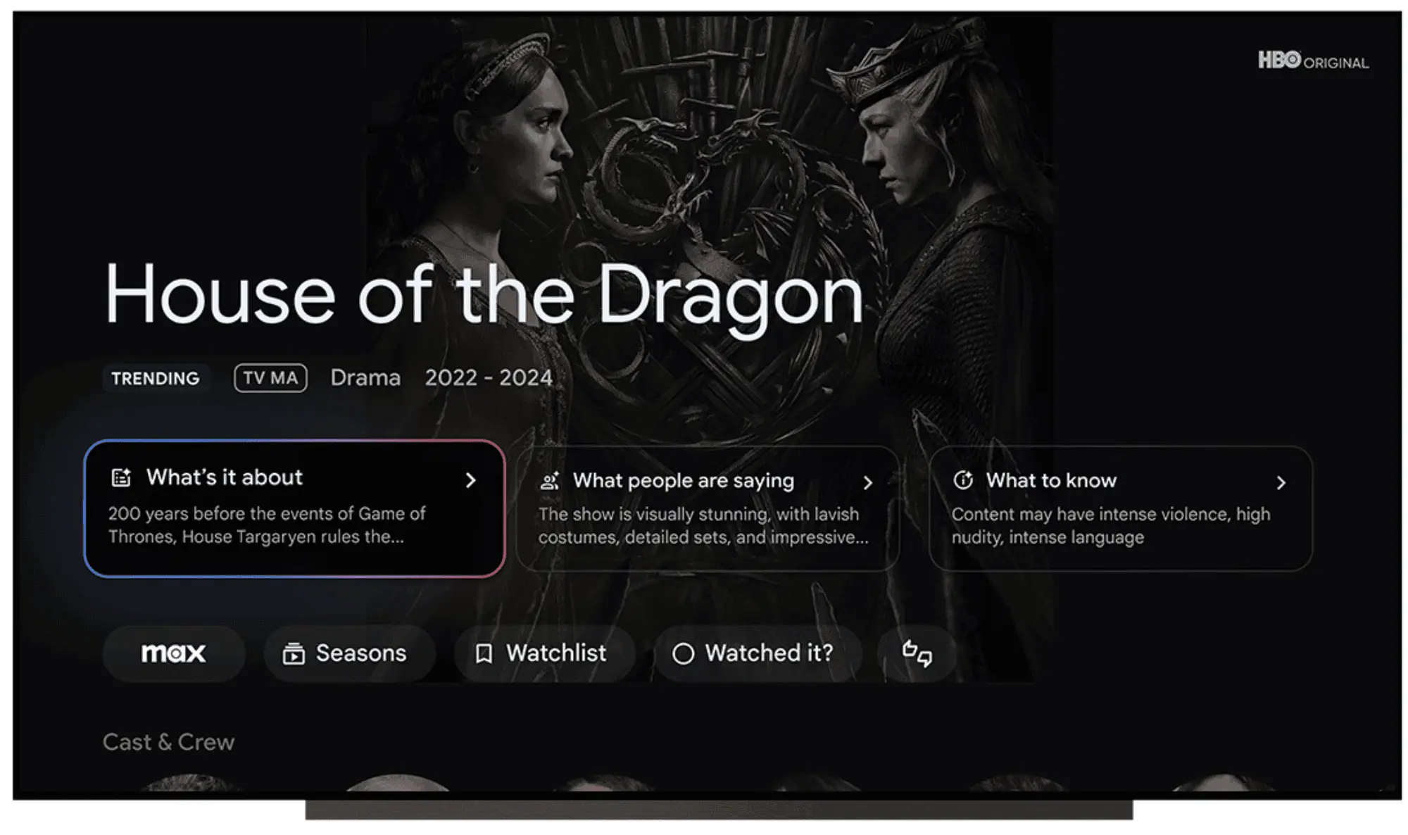 Jautājiet Gemini Google TV