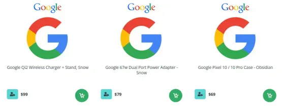 Google Pixel 10 lādētāju piederumi 1 noplūde 1