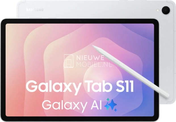 Samsung Galaxy Tab S11 noplūde 2