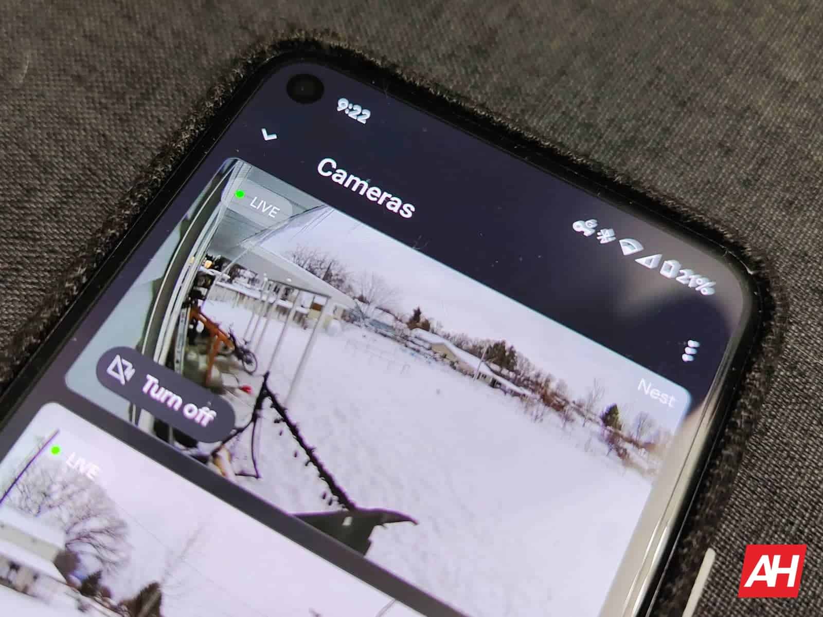 Visi nesenie Nest Cam uzlabojumi, ko Google veica mājas lietotnē
