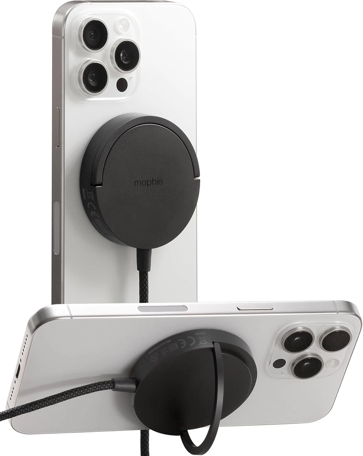 Mophie 15W bezvadu uzlādes spilventiņš ar kickand