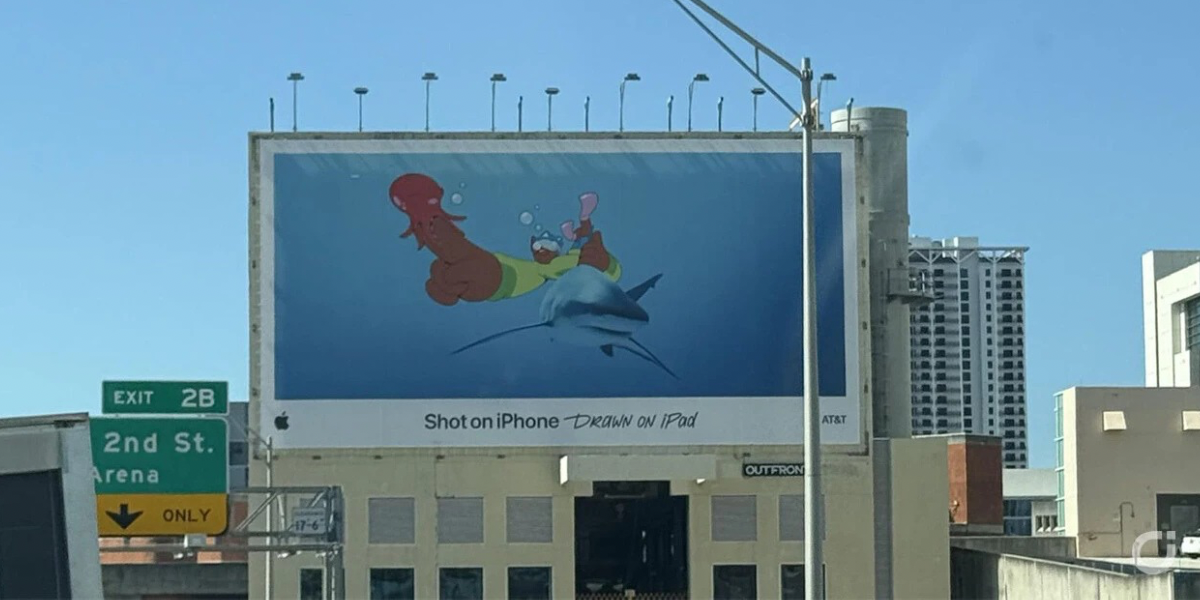 Apple ievieto kāju pēdējā reklāmas kampaņā