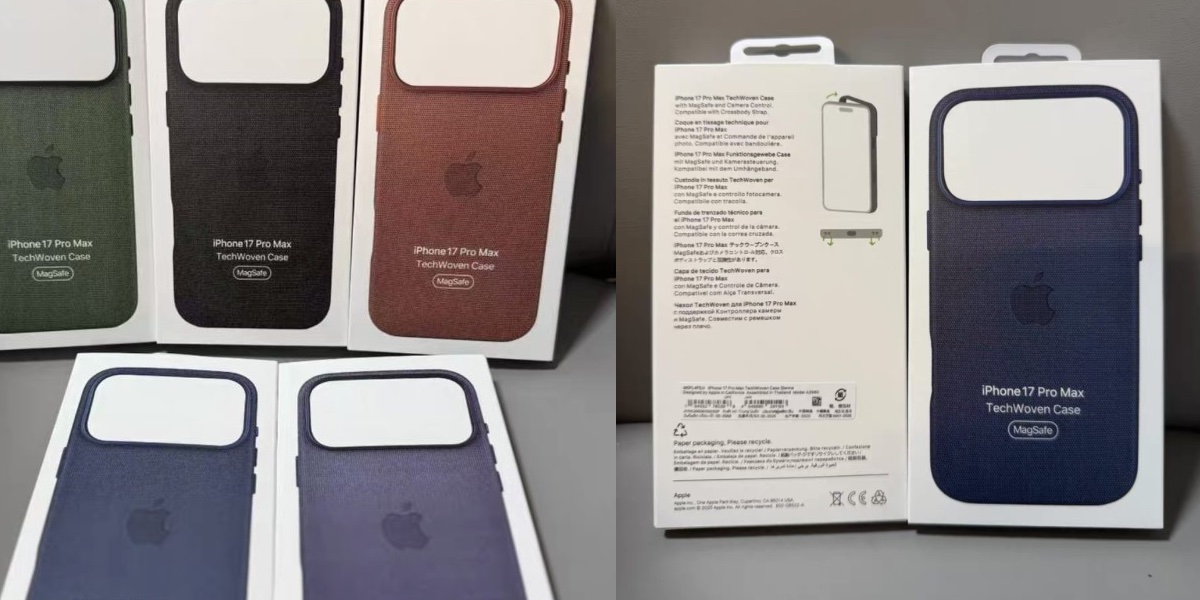 Jaunie Techwaven iPhone 17 Pro korpusi ir pilnībā filtrēti