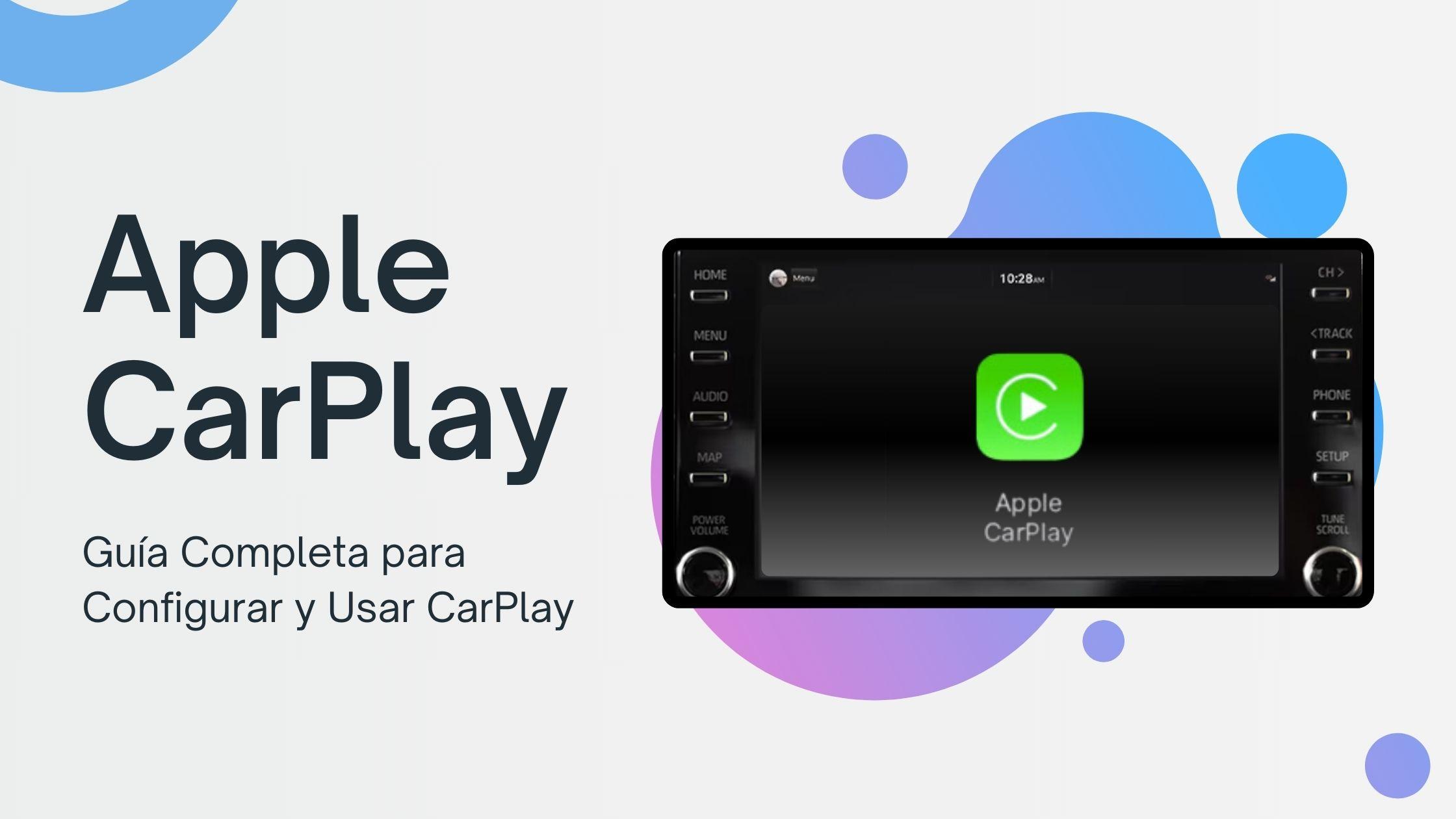 Cómo obtener indicaciones paso a paso con CarPlay y tu iPhone