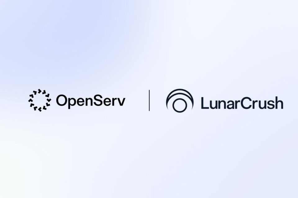 Openserv un Lunarcrush, kas stundu pagriež 50 miljonus stundu AI lietotnēs