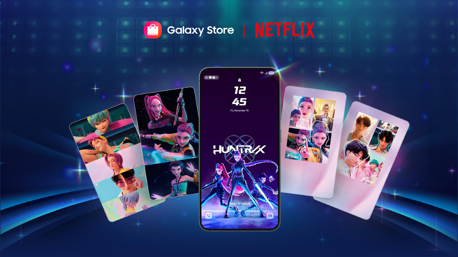 Samsung dod jums kpop dēmonu mednieku telefona tēmas bez maksas