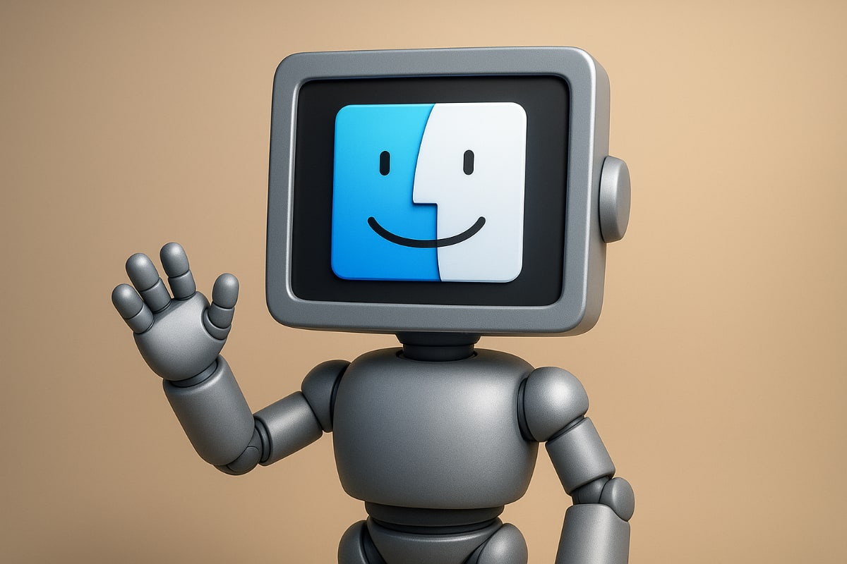 Robots ar atradēja seju