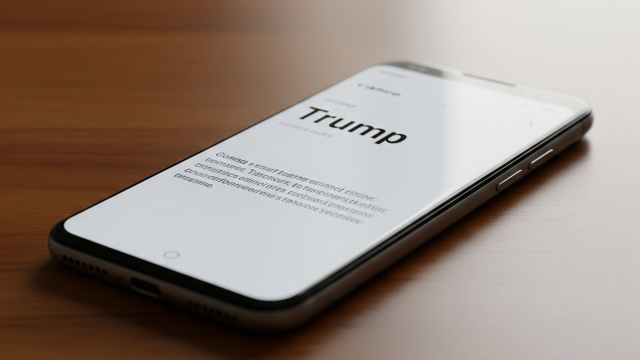 Trump Mobile saskaras ar tiesas prāvas draudiem pēc iPhone un galaktikas izmantošanas reklāmās