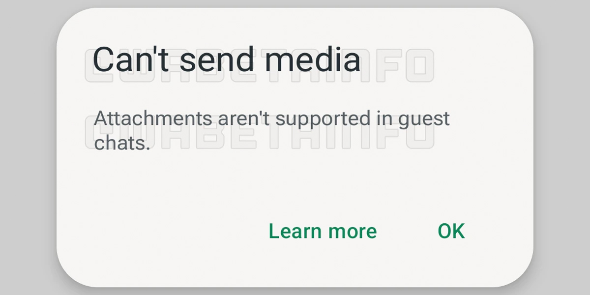 WhatsApp modo invitado