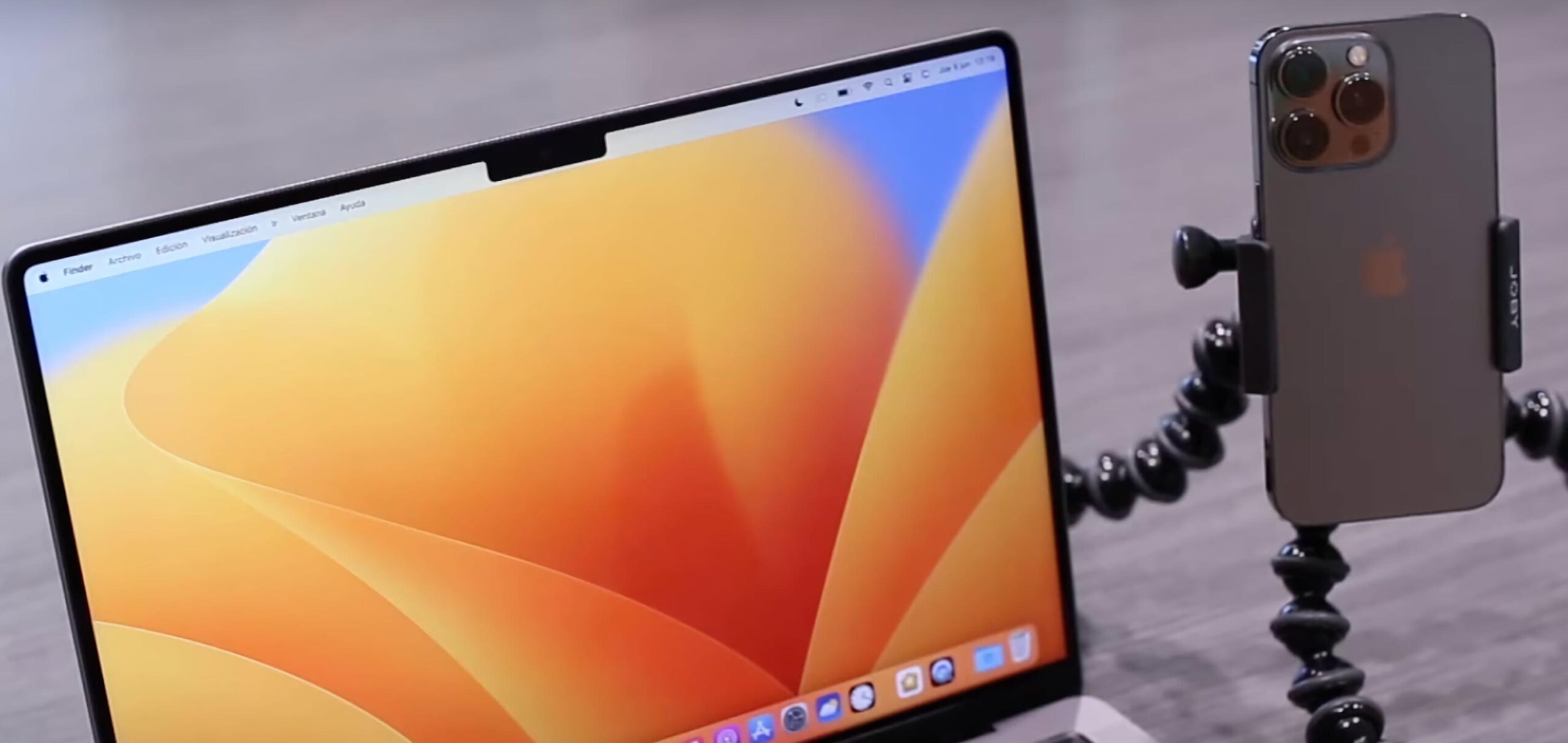 IPhone izvēle kā kamera Mac