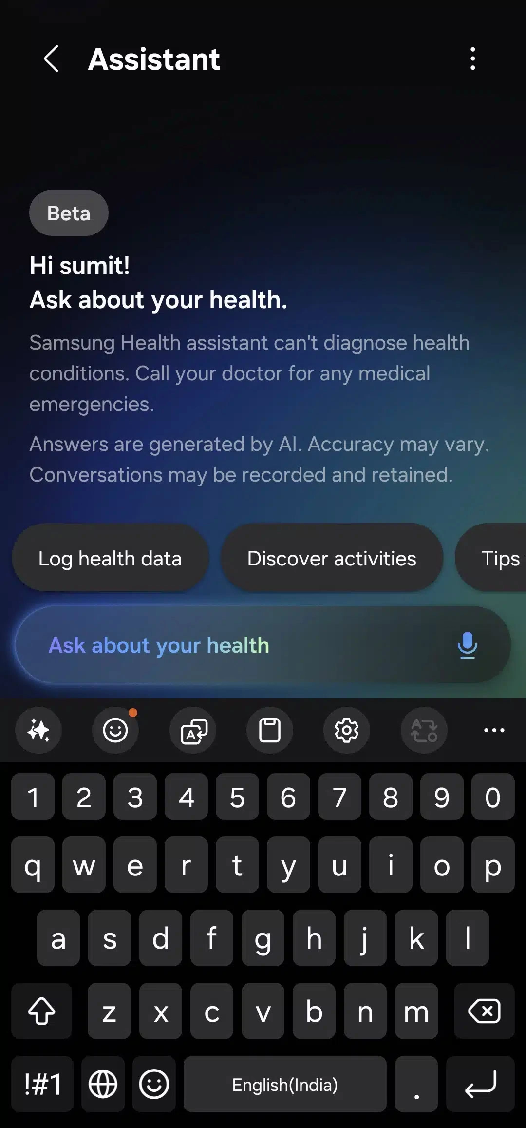 Samsung Health AI palīgs (3)