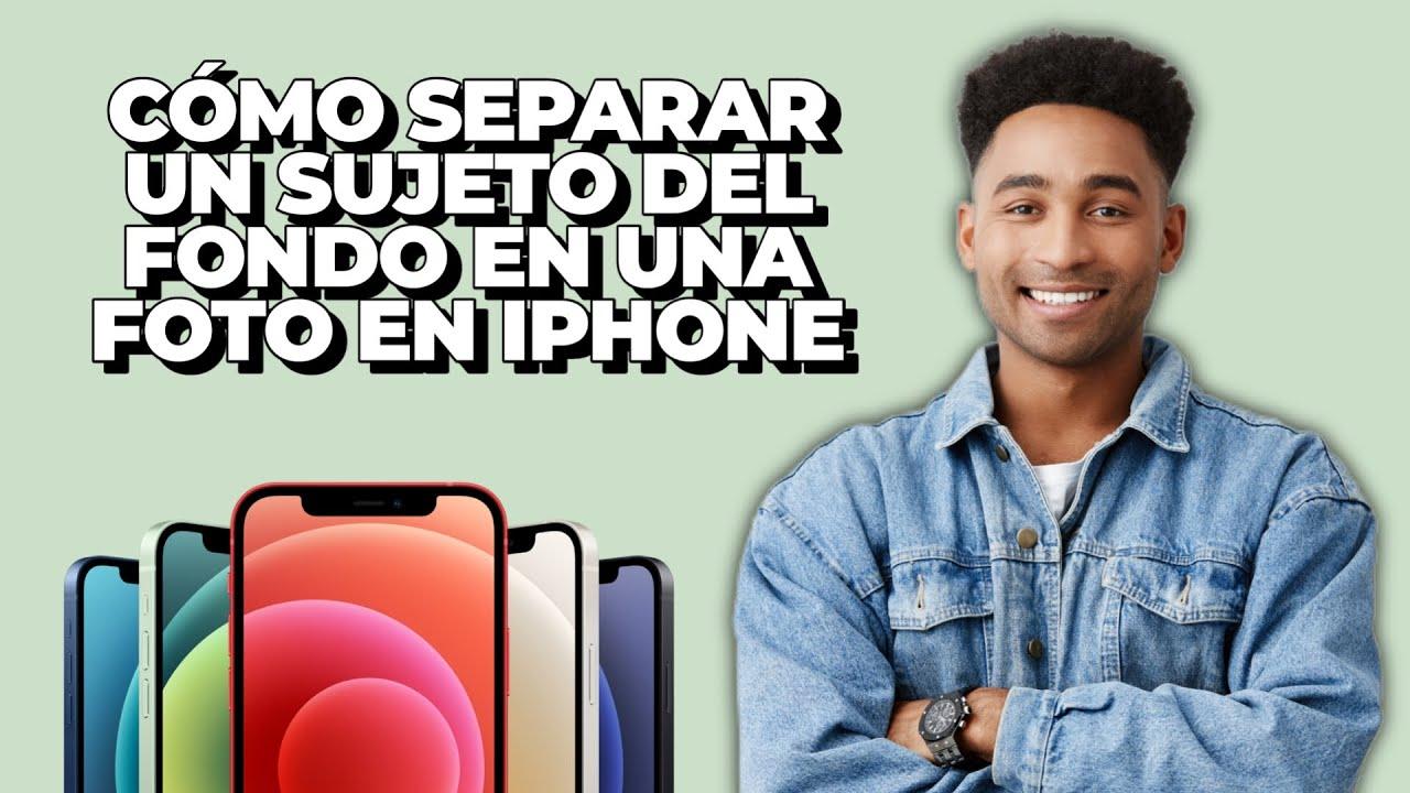 Kā atdalīt objektu no fona jūsu fotoattēlos iPhone