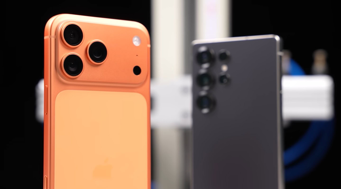 iPhone 17 Pro Max pret Galaxy S25 Ultra: Galīgais pilienu tests