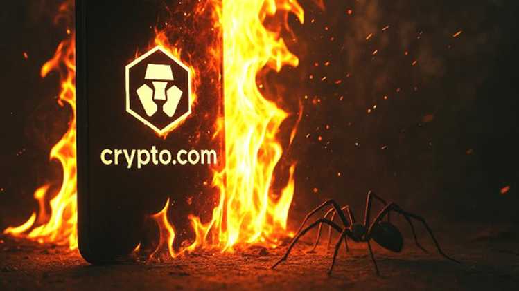 Crypto.com zem uguns pēc tam, kad Bloomberg atklāj izkliedētu zirnekļa pārkāpumu