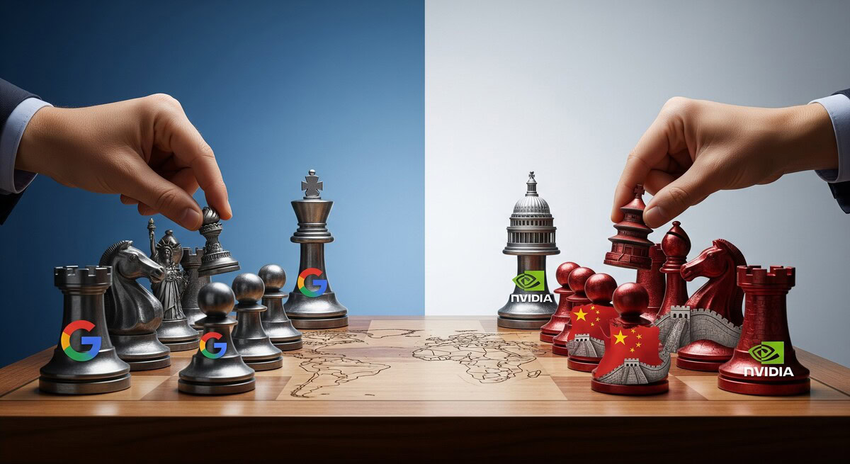 Ķīna nomet Google zondi, lai koncentrētu normatīvo niknumu uz NVIDIA
