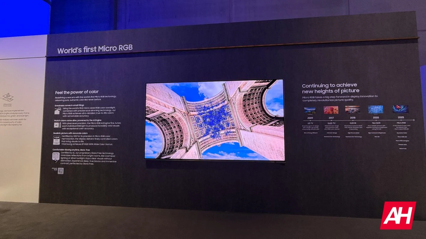 Samsung Micro RGB TV AH